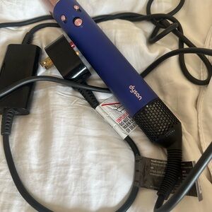 Purple and Black Hair Styling Tool Set